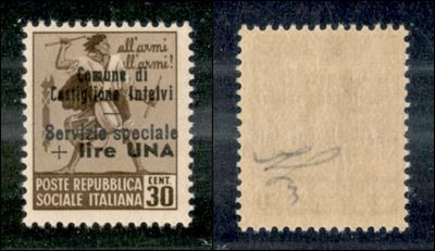 Italia / Emissioni Locali / Castglione D'intelvi / Posta Ordinaria