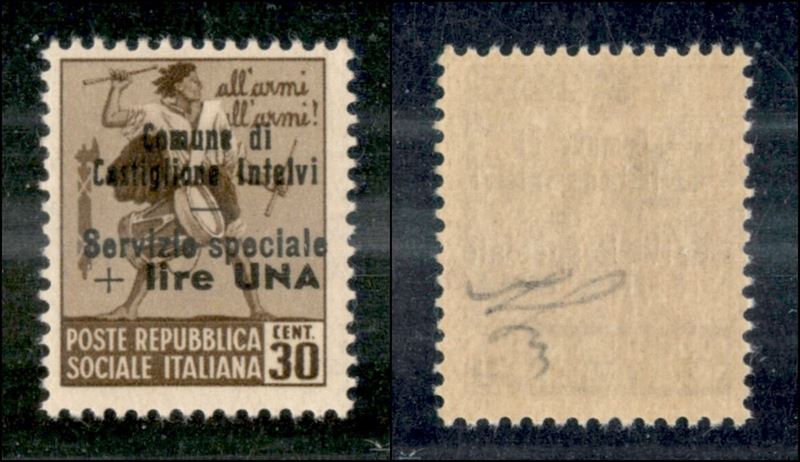 Italia / Emissioni Locali / Castglione D'intelvi / Posta Ordinaria