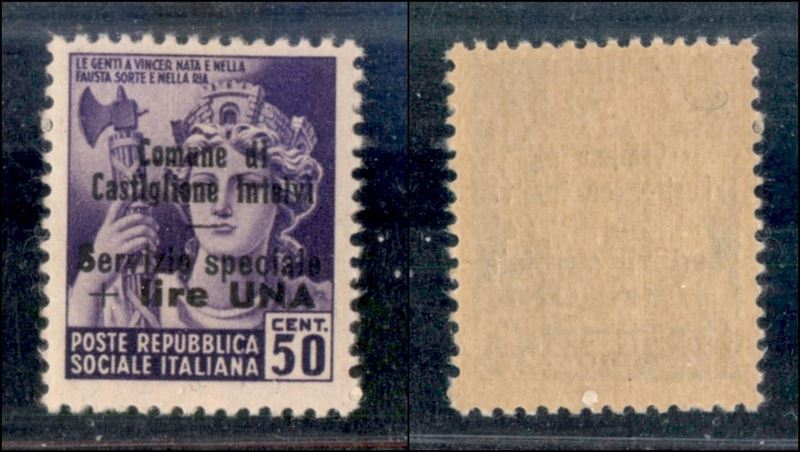 Italia / Emissioni Locali / Castglione D'intelvi / Posta Ordinaria
