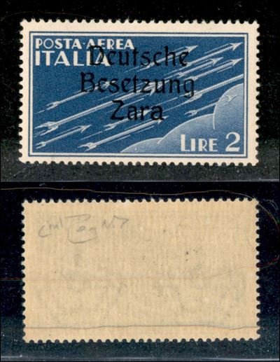 Italia / Occupazioni II Guerra Mondiale / Occupazione Tedesca / Zara / Posta Aerea