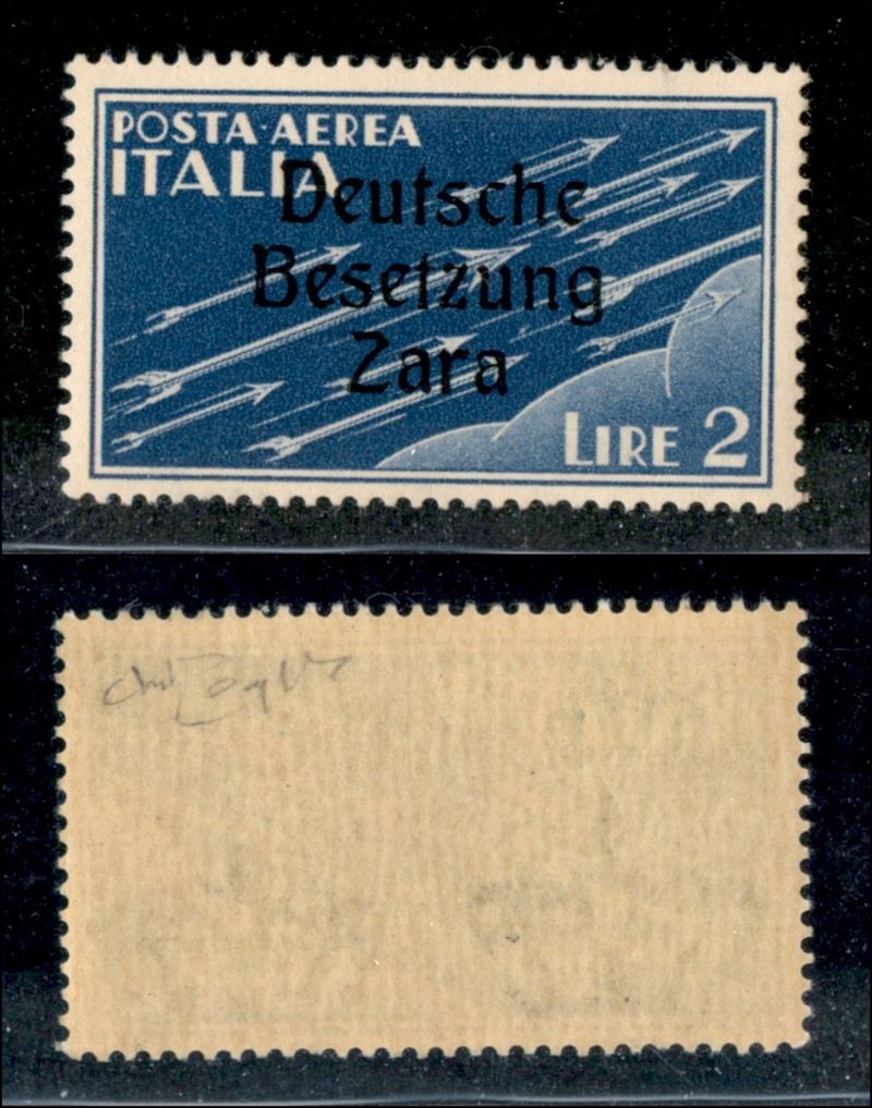 Italia / Occupazioni II Guerra Mondiale / Occupazione Tedesca / Zara / Posta Aerea