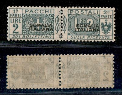 Italia / Colonie / Somalia / Pacchi Postali