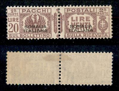 Italia / Colonie / Somalia / Pacchi Postali
