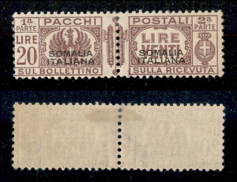 Italia / Colonie / Somalia / Pacchi Postali