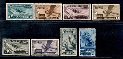 Italia / Colonie / Emissioni Generali / Posta Aerea