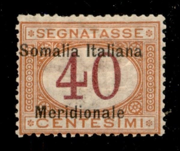 ITALIA / Colonie / Somalia / Segnatasse