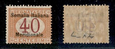 Italia / Colonie / Somalia / Segnatasse