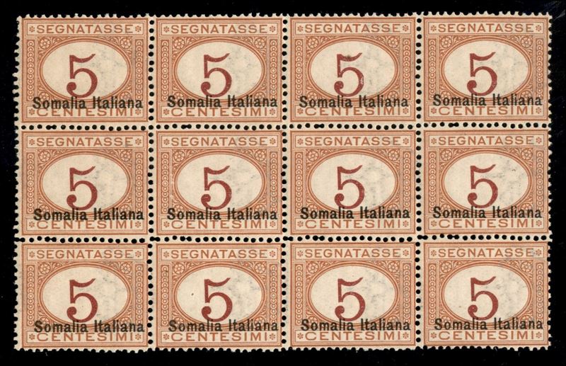 Italia / Colonie / Somalia / Segnatasse