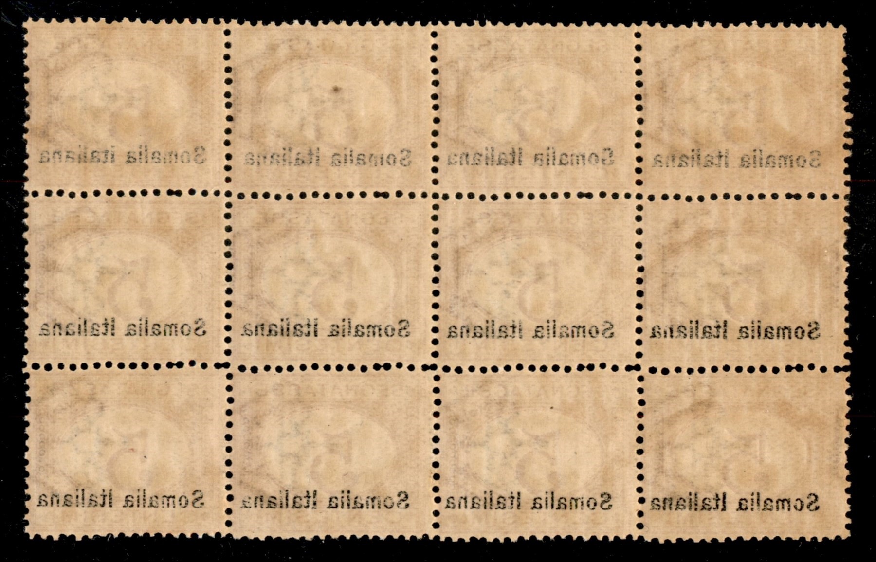 Italia / Colonie / Somalia / Segnatasse
