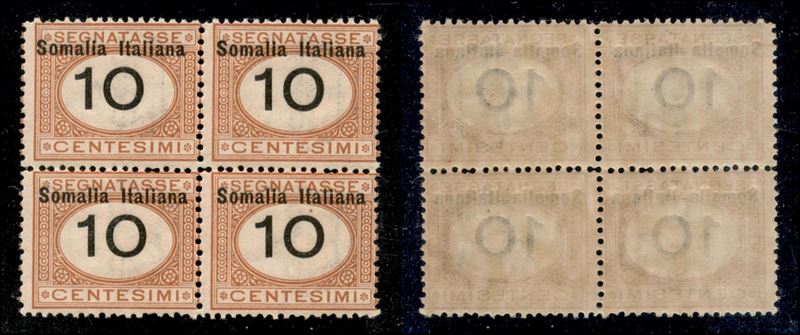 Italia / Colonie / Somalia / Segnatasse