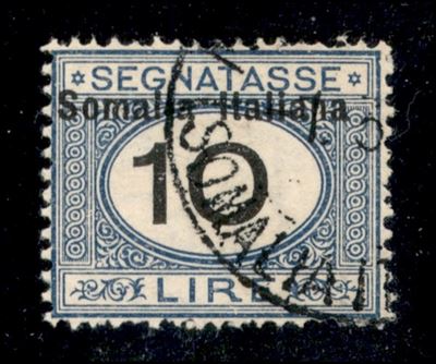 Italia / Colonie / Somalia / Segnatasse