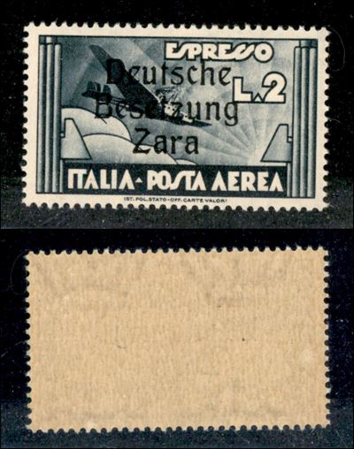 Italia / Occupazioni II Guerra Mondiale / Occupazione Tedesca / Zara / Posta Aerea