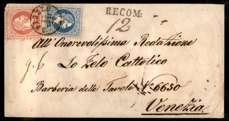 ITALIA / Antichi Stati Italiani / Lombardo Veneto / Territori Italiani d'Austria / Posta ordinari...