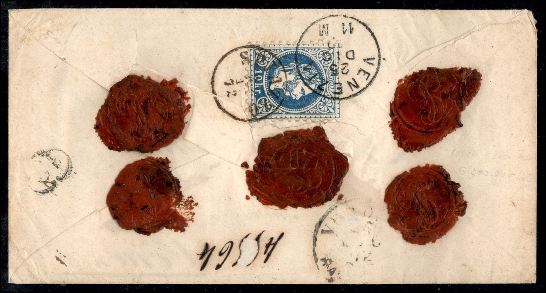 ITALIA / Antichi Stati Italiani / Lombardo Veneto / Territori Italiani d'Austria / Posta ordinari...