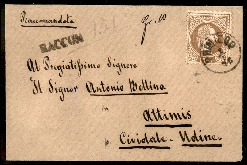 ITALIA / Antichi Stati Italiani / Lombardo Veneto / Territori Italiani d'Austria / Posta ordinari...