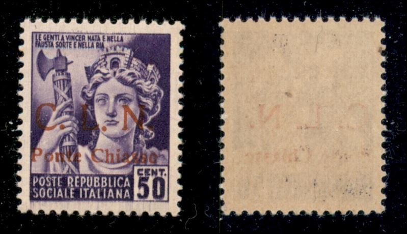 Italia / C.L.n. / Ponte Chiasso / Posta Ordinaria