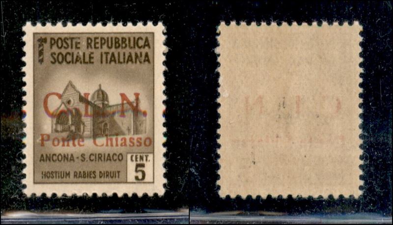 Italia / C.L.n. / Ponte Chiasso / Posta Ordinaria