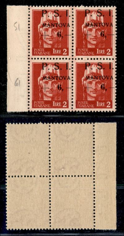 Italia / C.L.n. / Mantova / Posta Ordinaria
