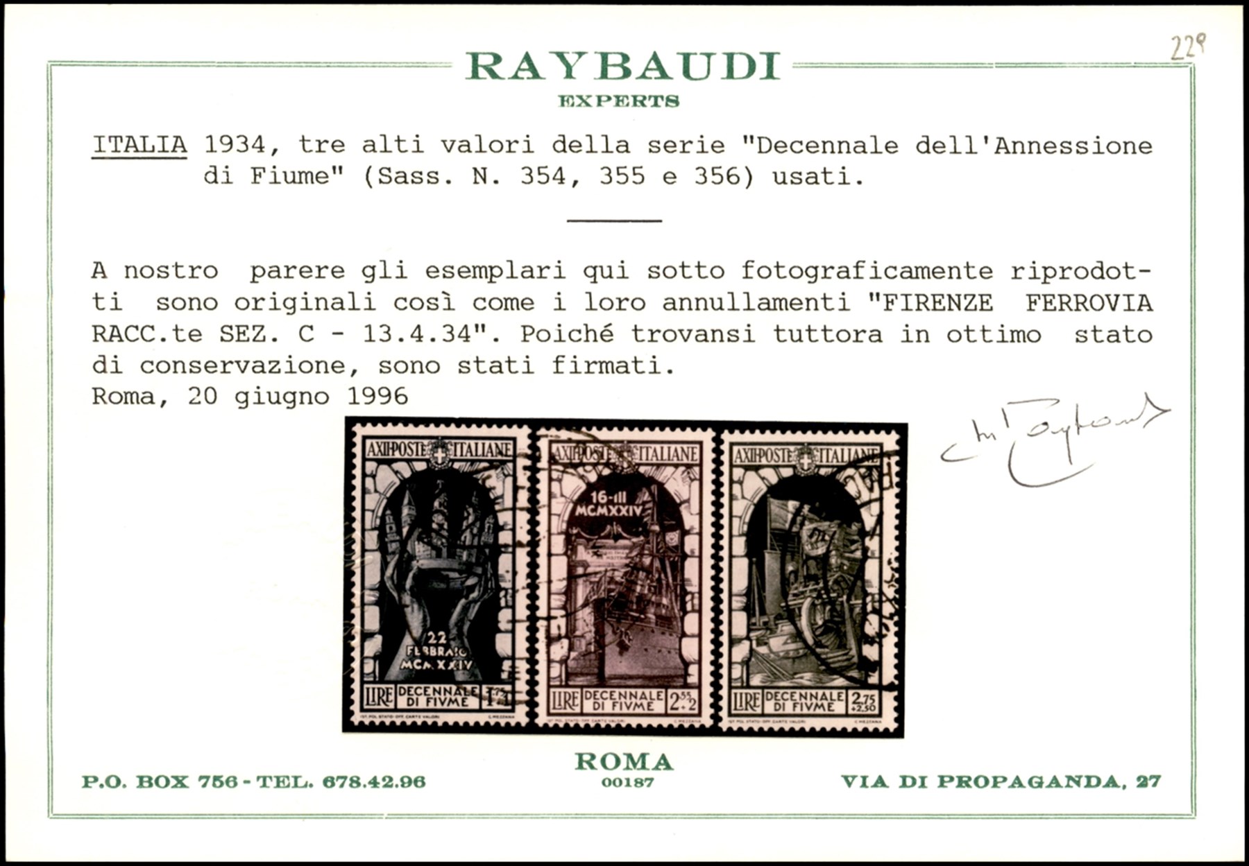 Italia / Regno / Posta Ordinaria