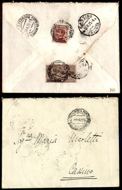 Italia / Regno / Posta Pneumatica