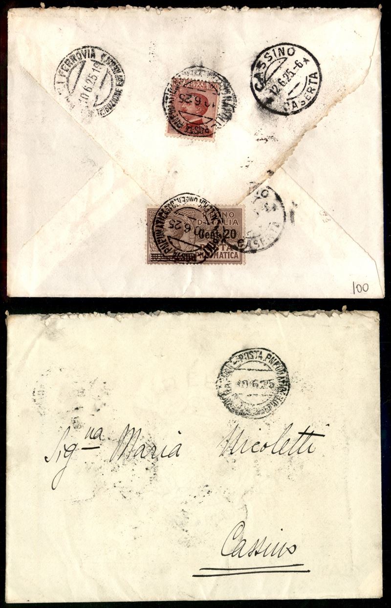 Italia / Regno / Posta Pneumatica
