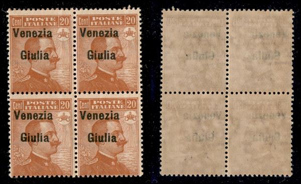 ITALIA / Occupazioni I guerra mondiale / Venezia giulia / Posta ordinaria