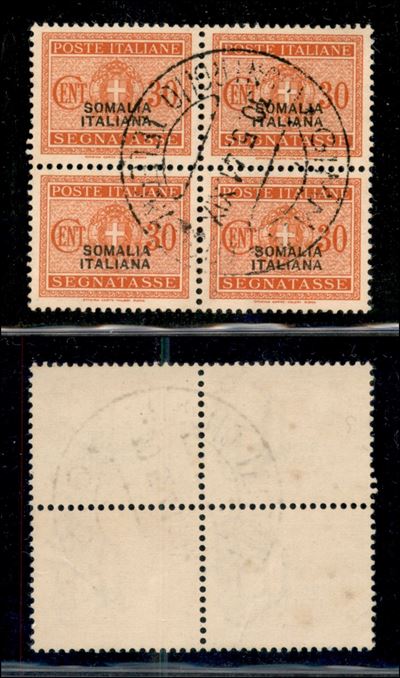 Italia / Colonie / Somalia / Segnatasse
