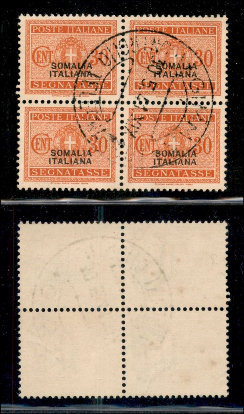 Italia / Colonie / Somalia / Segnatasse