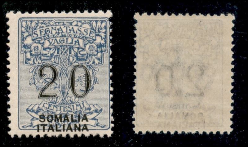 Italia / Colonie / Somalia / Segnatasse per Vaglia