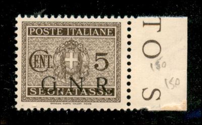 Italia / Rsi / G.n.r. Brescia / Segnatasse