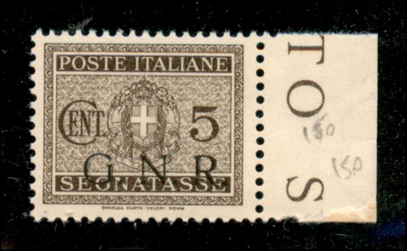 Italia / Rsi / G.n.r. Brescia / Segnatasse