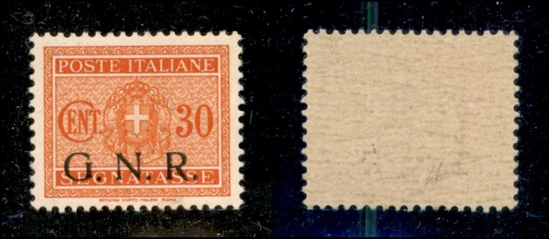 Italia / Rsi / G.n.r. Brescia / Segnatasse