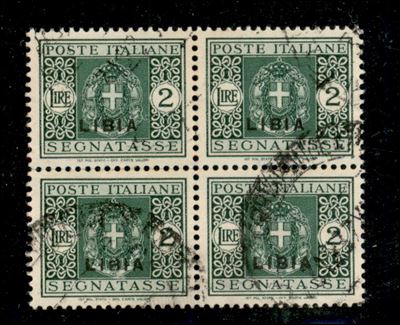 Italia / Colonie / Libia / Segnatasse