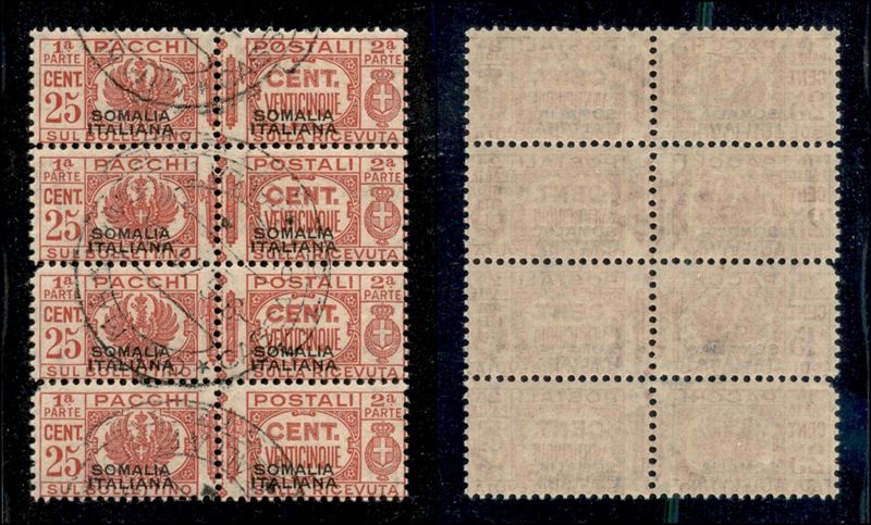 Italia / Colonie / Somalia / Pacchi Postali