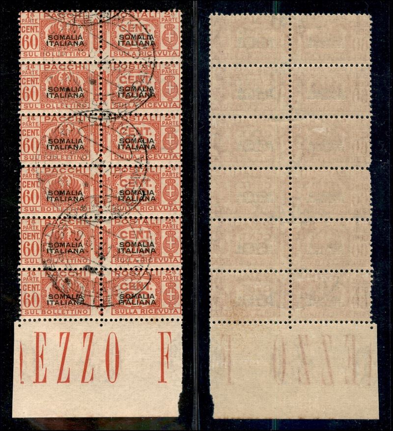 Italia / Colonie / Somalia / Pacchi Postali
