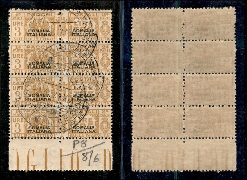 Italia / Colonie / Somalia / Pacchi Postali
