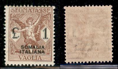 Italia / Colonie / Somalia / Segnatasse per Vaglia