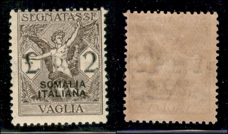 Italia / Colonie / Somalia / Segnatasse per Vaglia
