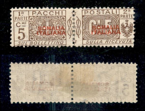 ITALIA / Colonie / Somalia / Pacchi postali