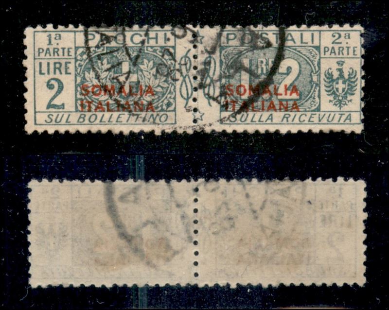 Italia / Colonie / Somalia / Pacchi Postali