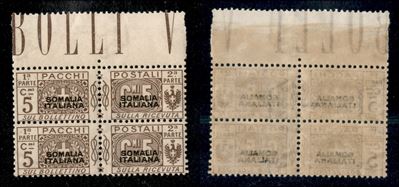 Italia / Colonie / Somalia / Pacchi Postali