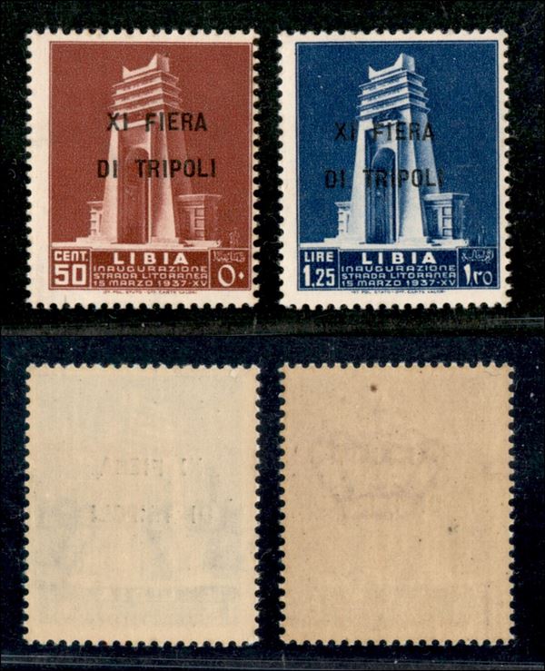 ITALIA / Colonie / Libia / Posta ordinaria  (1937)  - Asta Asta a Tempo - II - Auction  [..]