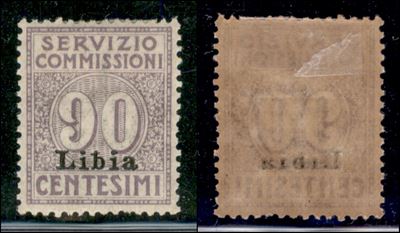 Italia / Colonie / Libia / Servizio Commissioni