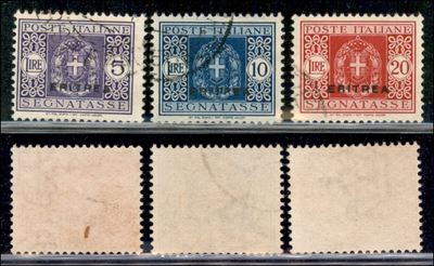 Italia / Colonie / Eritrea / Segnatasse