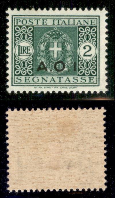 Italia / Colonie / Africa Orientale Italiana / Segnatasse