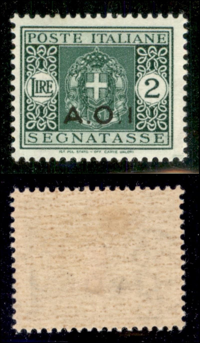 Italia / Colonie / Africa Orientale Italiana / Segnatasse
