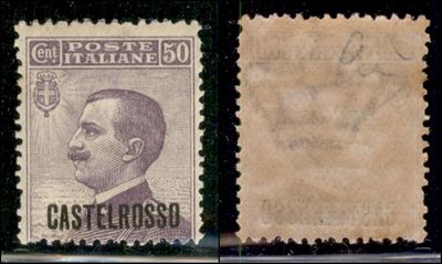Italia / Colonie / Castelrosso / Posta Ordinaria