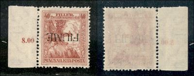 Italia / Occupazioni i Guerra Mondiale / Fiume / Posta Ordinaria