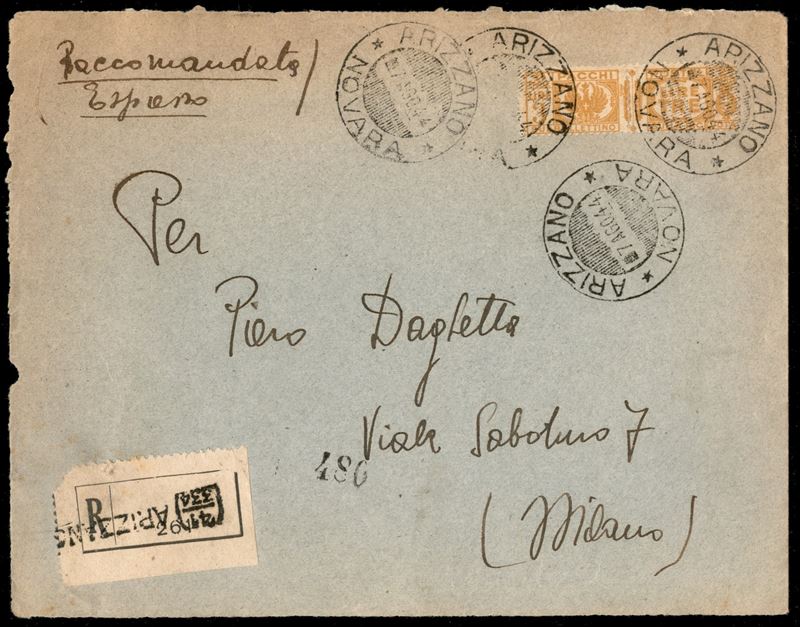 Italia / Rsi / Usi Tardivi / Pacchi Postali