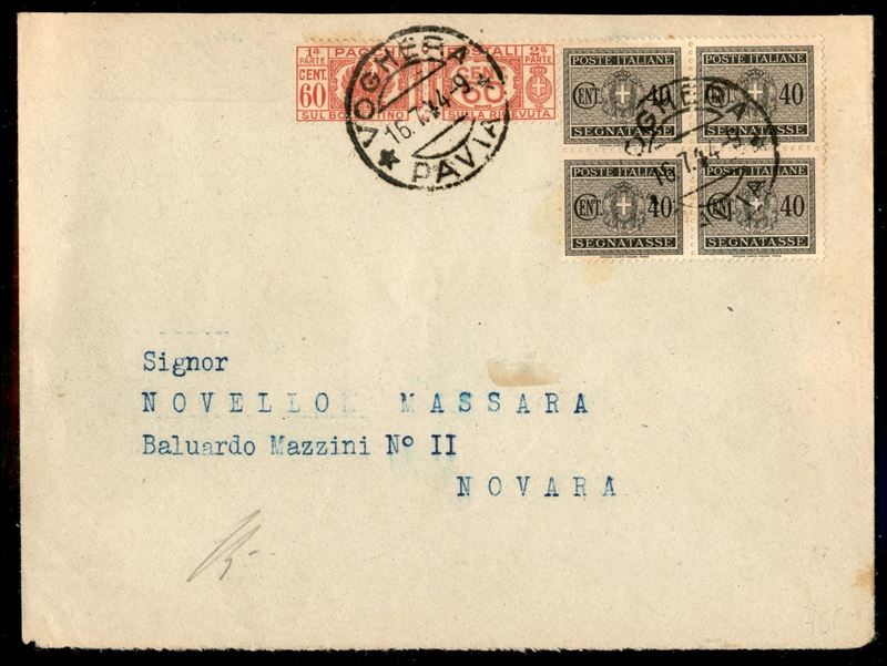 Italia / Rsi / Usi Tardivi / Pacchi Postali